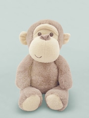Babyblooms Monkey Soft Toy with Personalised Red Stripe Pyjamas - Image 2 of 3