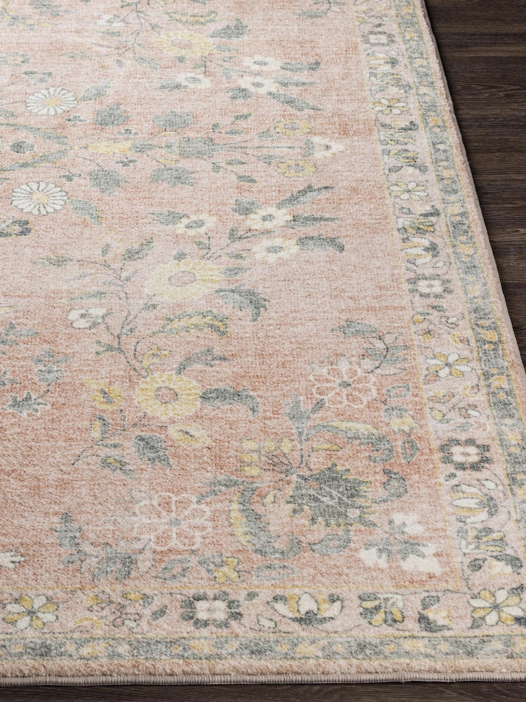 LIVABLISS Yellow Erin Traditional Boho Rug - Image 2 of 6