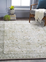 LIVABLISS Blue Erin Traditional Boho Rug - Image 1 of 7