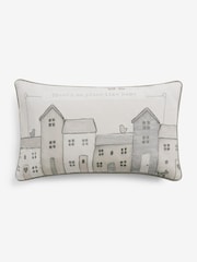 Подушка с вышивкой "Home" и "There's No Place Like Home" - Image 3 of 4