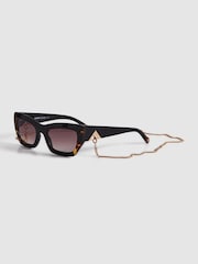 Missoni Eyewear Removable Chain Cat Eye Sunglasses - Image 3 of 4