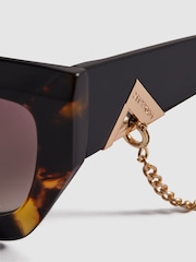 Missoni Eyewear Removable Chain Cat Eye Sunglasses - Image 4 of 4