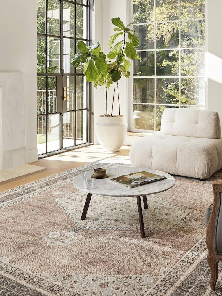 LIVABLISS Brown Lila Becki Owens Vintage Traditional Boho Rug - Image 1 of 8 LIVABLISS Brown Lila Becki Owens Vintage Traditional Boho Rug - Image 1 of 8