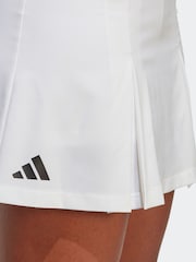 adidas White Tennis Club Pleated Skirt - Image 4 of 6