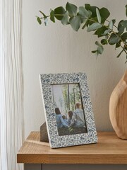 Blue Ditsy Photo Frame - Image 1 of 5