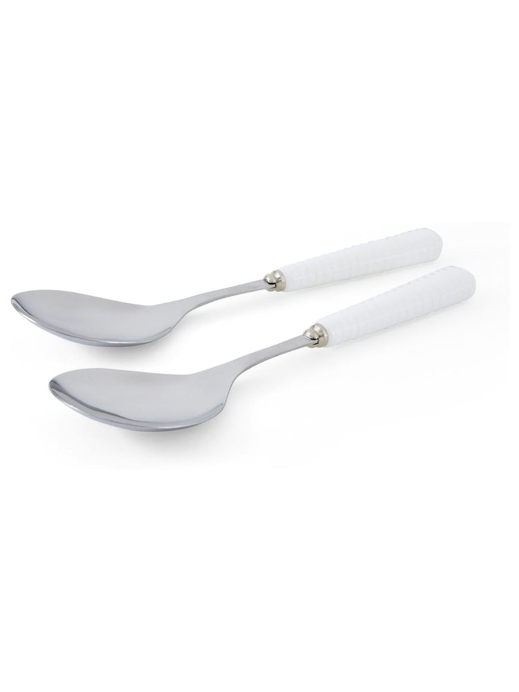 Sophie Conran Silver Salad Servers - Image 2 of 4
