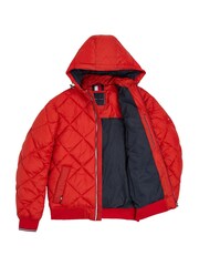 Tommy Hilfiger Red Diamond Quilted Jacket - Image 6 of 7