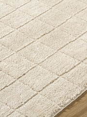 LIVABLISS Beige Cascade Textured Modern High Pile Rug - Image 4 of 6