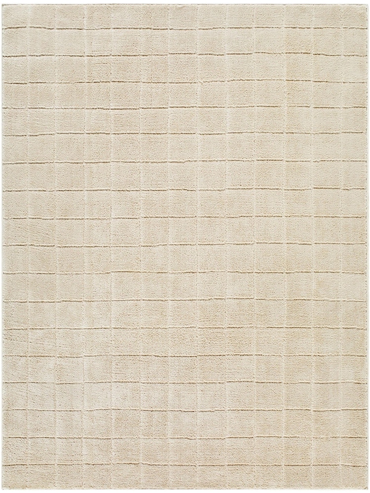 LIVABLISS Beige Cascade Textured Modern High Pile Rug - Image 6 of 6