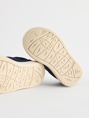 Navy Blue Touch Fastening Espadrille Shoes - Image 6 of 6