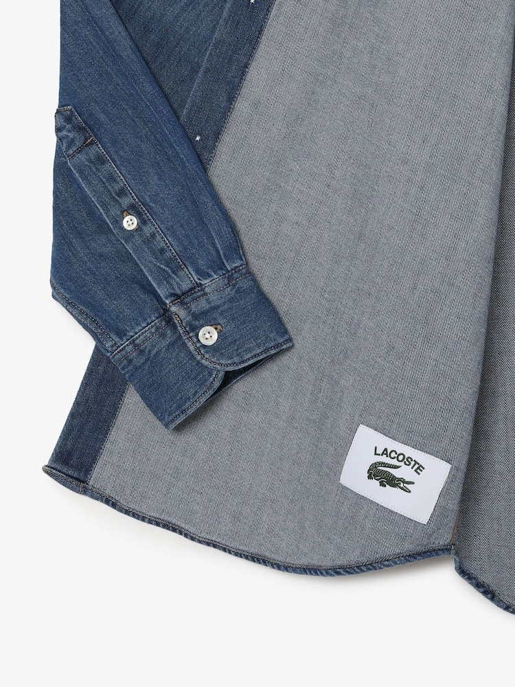 Lacoste Denim 100% Cotton Shirt - Image 10 of 10