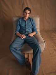 Lacoste Denim 100% Cotton Shirt - Image 4 of 10