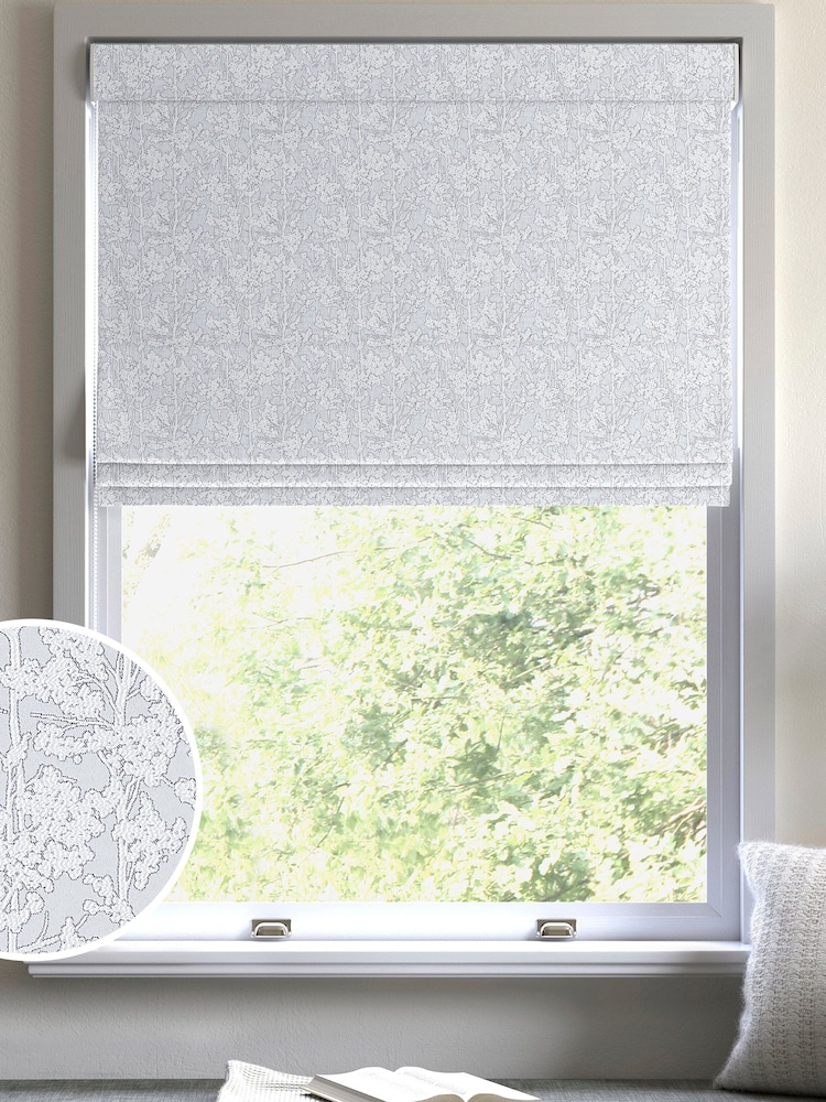 Silver Juno Made To Measure Roman Blind - Image 1 of 6