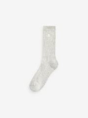 Polo Ralph Lauren Pony Logo Ribbed Crew Socks 3 Pack - Image 2 of 4