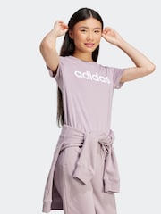 Adidas Slim-Fit Sportswear Essentials Logo T-Shirt aus 100 % Baumwolle - Bild 3 von 7