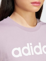Adidas Slim-Fit Sportswear Essentials Logo T-Shirt aus 100 % Baumwolle - Bild 5 von 7