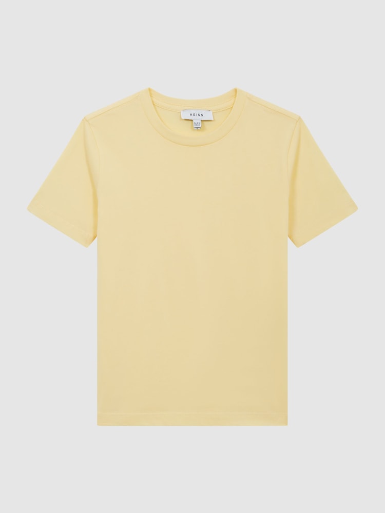 Limón - Camiseta con cuello redondo Bless de Reiss - Imagen 2 de 8