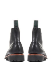 Jones Bootmaker Baker Street Goodyear Welt Black Ankle Boots - Image 4 of 6