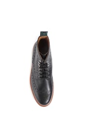 Jones Bootmaker Baker Street Goodyear Welt Black Ankle Boots - Image 5 of 6