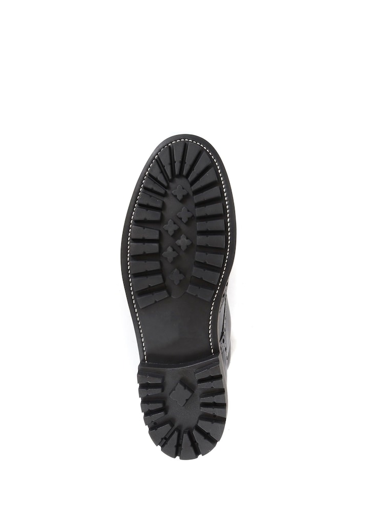 Jones Bootmaker Baker Street Goodyear Welt Black Ankle Boots - Image 6 of 6