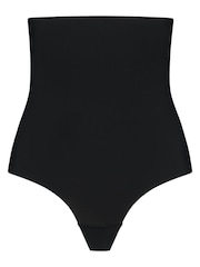 Bye Bra Black Sculpting High Waist Thongs - Image 4 of 5
