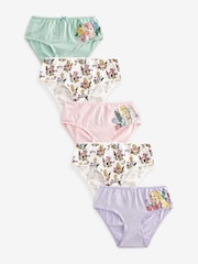 Multi Disney Princesses 100% Cotton Briefs 5 Pack (1.5-10yrs) - Image 1 of 7