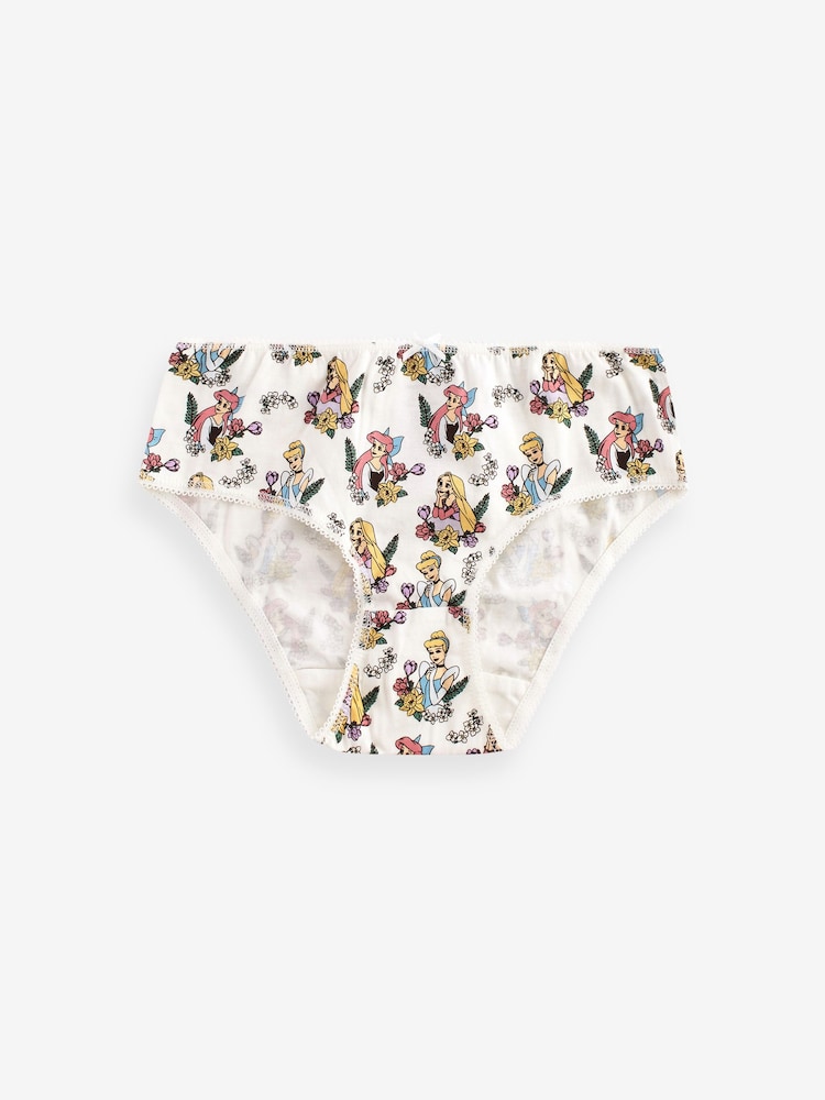 Multi Disney Princesses 100% Cotton Briefs 5 Pack (1.5-10yrs) - Image 2 of 7