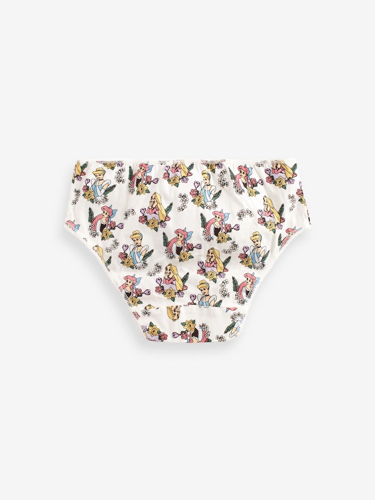 Multi Disney Princesses 100% Cotton Briefs 5 Pack (1.5-10yrs) - Image 6 of 7
