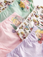 Multi Disney Princesses 100% Cotton Briefs 5 Pack (1.5-10yrs) - Image 7 of 7