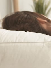 Slumberdown Box Edge 100% Cotton White Pillow - Image 1 of 5