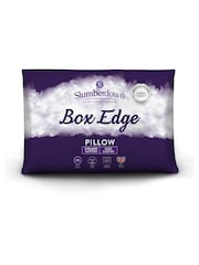 Slumberdown Box Edge 100% Cotton White Pillow - Image 2 of 5