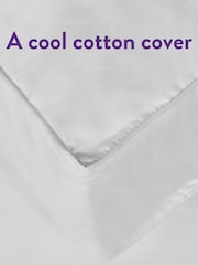 Slumberdown Box Edge 100% Cotton White Pillow - Image 4 of 5