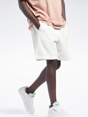 Reebok White Classics Natural Dye Waffle Shorts - Image 1 of 4
