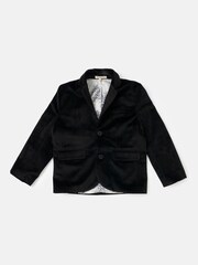 Angel & Rocket Black Velvet Georgie Blazer - Image 4 of 6