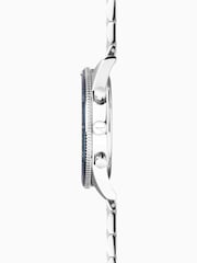 Accurist Mens Silver Tone Dive Stainless Steel Bracelet Chronograph Watch - Image 3 of 6