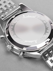 Accurist Mens Silver Tone Dive Stainless Steel Bracelet Chronograph Watch - Image 4 of 6