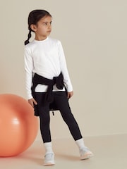 White Long Sleeve Base Layer (3-16yrs) - Image 2 of 6