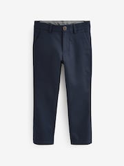 Navy Blue Premium Chino Trousers (3-16yrs) - Image 4 of 5