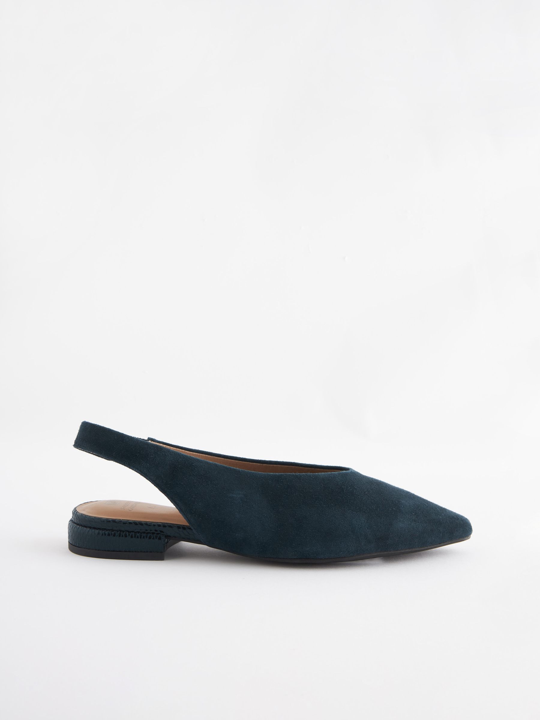 Navy slingback flats best sale