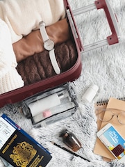 Flight Knight Large Hardcase Lightweight Check In Suitcase With 4 Wheels - Image 3 of 7