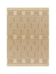 LIVABLISS Brown Indoor / Outdoor Mirage Cottage Fringe Jute Look Runner - Image 7 of 7