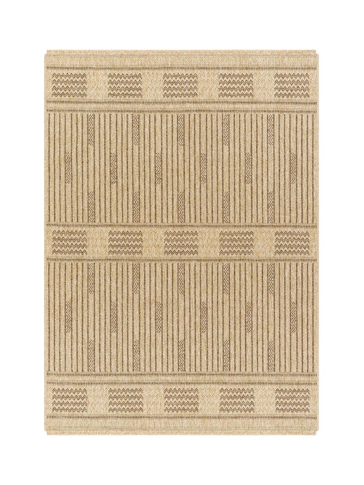 LIVABLISS Brown Indoor / Outdoor Mirage Cottage Fringe Jute Look Runner - Image 7 of 7