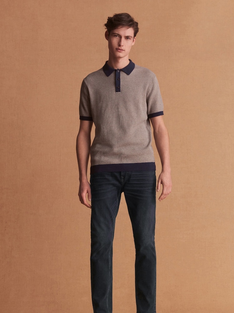 Indigoblauw - Enkele - Slim fit klassieke stretchy jeans - Image 3 of 9