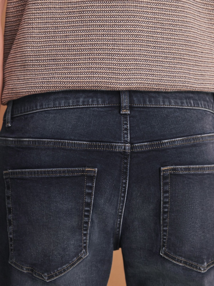 Indigoblauw - Enkele - Slim fit klassieke stretchy jeans - Image 5 of 9