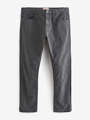 Grey Charcoal Slim Fit Coloured Stretch Jeans - Image 5 of 8