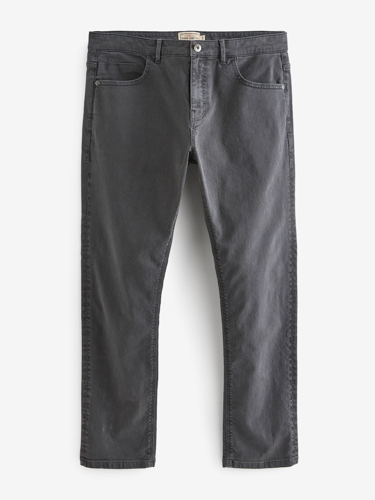 Gris anthracite - Slim Fit (Slim Fit) - Jeans stretch colorées - Image 5 of 8