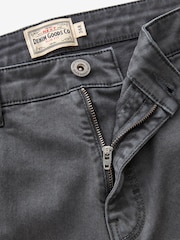 Grey Charcoal Slim Fit Coloured Stretch Jeans - Image 6 of 8