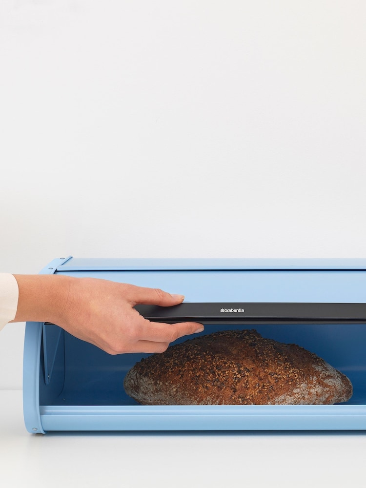 Brabantia Blue Roll Top Bread Bin - Image 4 of 4