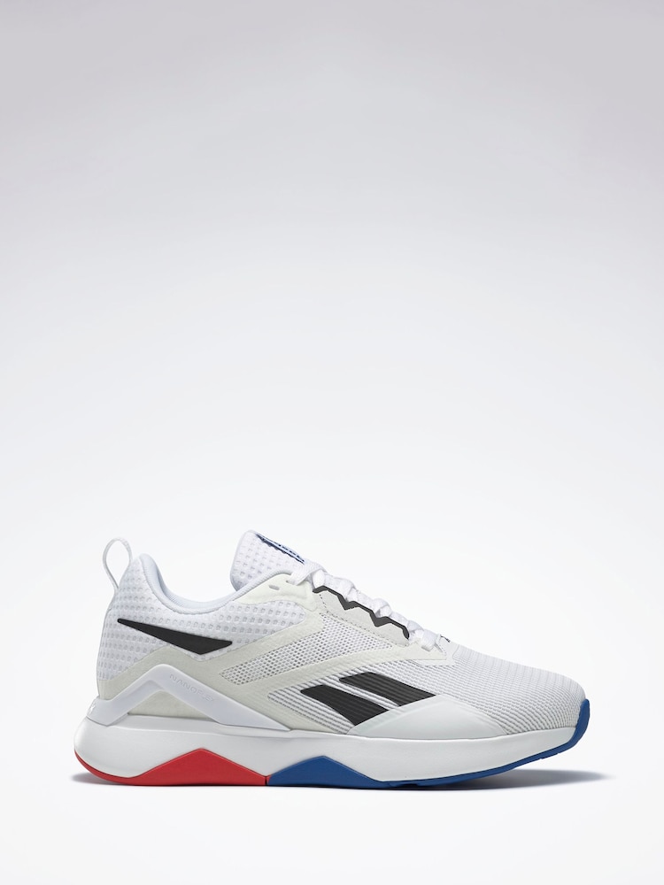 Reebok Nanoflex V2 White Trainers - Image 1 of 5