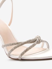 Ivory Ivory Forever Comfor Wedding Jewel High Bridal Heels - Image 7 of 9